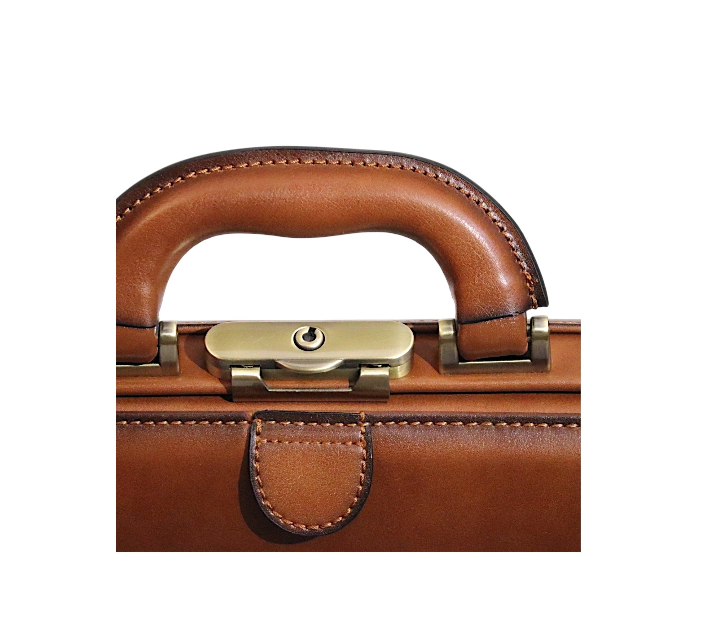 Soufflet Cartable Cuir Marron Katana Cartable Soufflet Cuir De