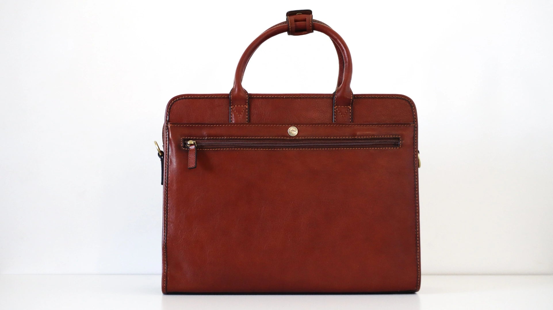 Cartable en cuir Pc et A4 pour homme Katana 31044 - vue de dos