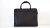 cartable en cuir noir pour ordinateur 31044 - vue avant 